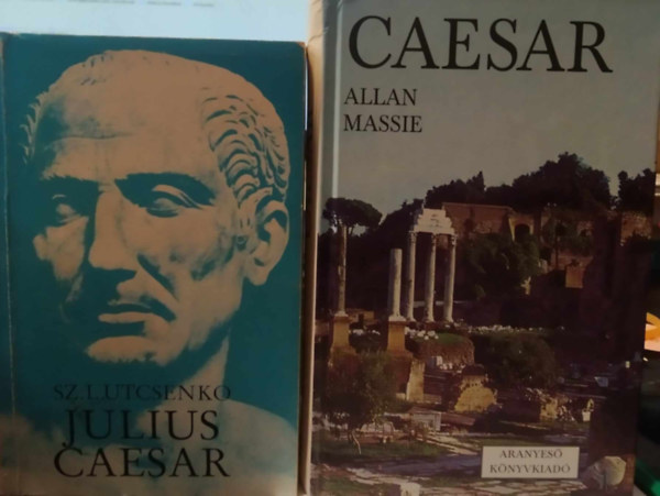Sz. L. Utcsenko Allan Massie - 2 db trtnelmi m: Caesar + Julius Caesar