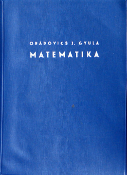 Obdovics J. Gyula - Matematika