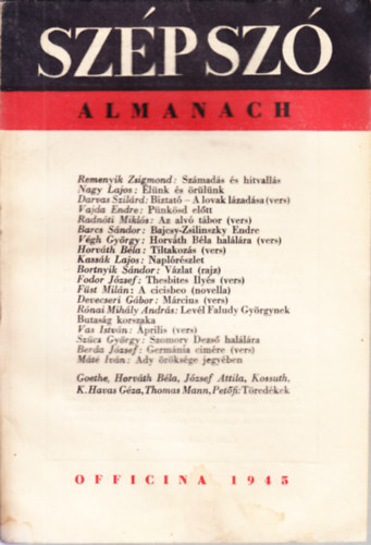 J�zsef Attila Ignotus P�l - Sz�psz�