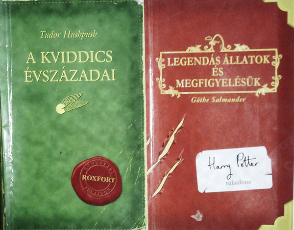 J. K. Rowling - A kviddics �vsz�zadai + Legend�s �llatok �s megfigyel�s�k +  Bogar B�rd mes�i (3 m�)