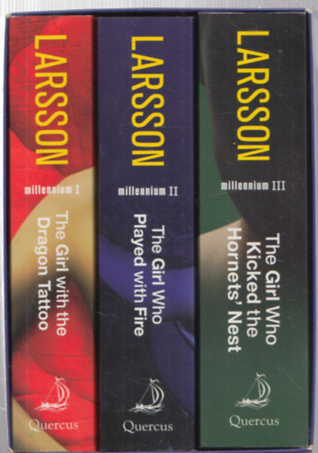 Stieg Larsson - Millennium Trilogy  - The Girl with the Dragon Tattoo - The Girl Who Played with Fire - The Girl Who Kicked the Hornets' Nest