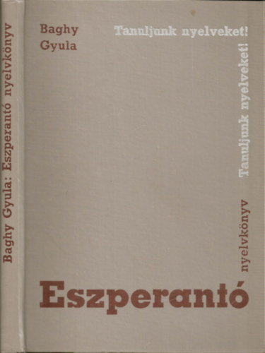 Baghy Gyula - Eszperant nyelvknyv