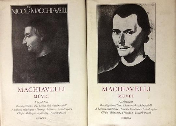 Niccolo Machiavelli - Machiavelli mvei I-II.