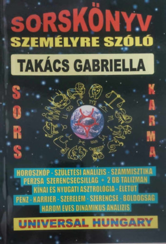 Takcs Gabriella - Sorsknyv