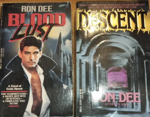 Ron Dee - 2 db Ron Dee horror: Blood Lust + Descent